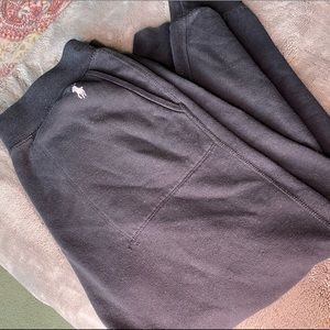 Black Polo Sweatpants